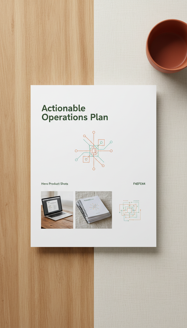 Actionable Operations Plan PDF Deck